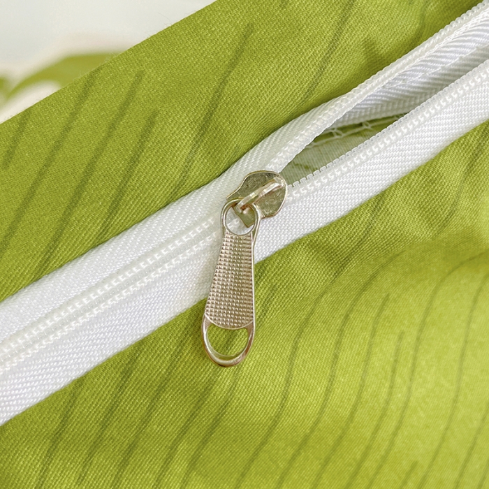 91家纺网 家纺一手货源 找家纺 昔可 2022新款开学季全棉卡通印花学生三件套 绿波纹