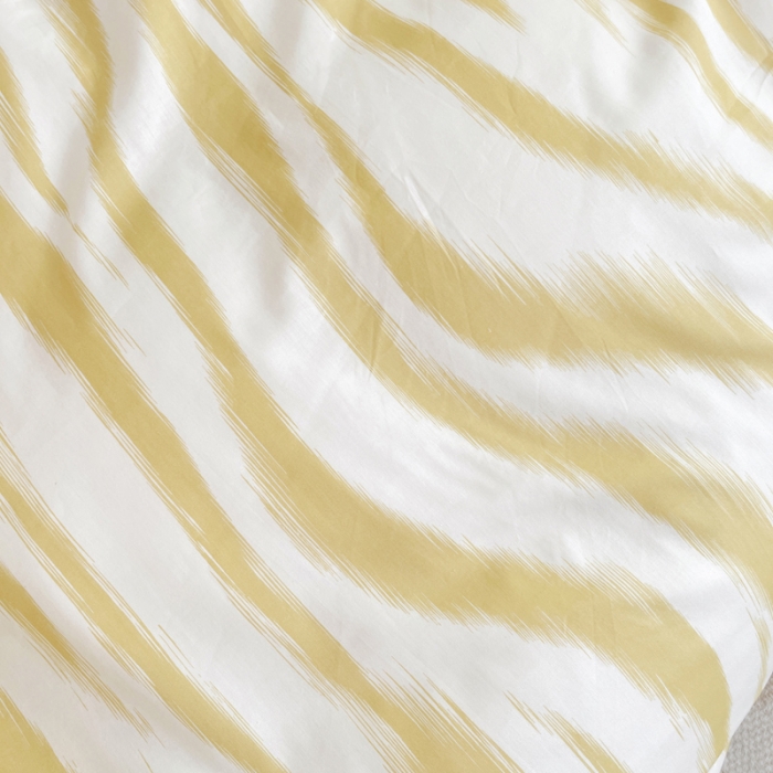 91家纺网 家纺一手货源 找家纺 昔可 2022新款开学季全棉卡通印花学生三件套 奶油黄豹纹