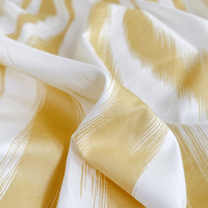 91家纺网 家纺一手货源 找家纺 昔可 2022新款开学季全棉卡通印花学生三件套 奶油黄豹纹