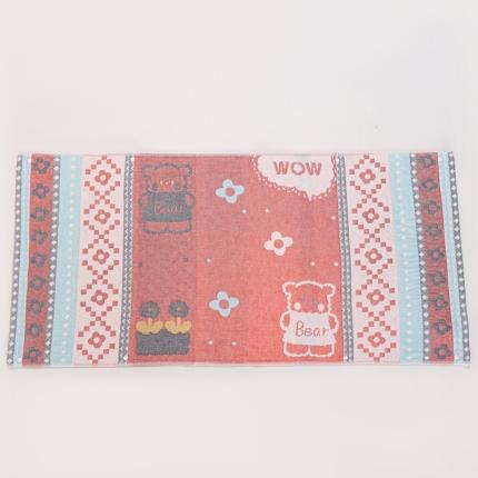 91家纺网 家纺一手货源 找家纺 （总）朴尔新款防滑半包按扣固定式全棉四层纱布枕巾（一对装）