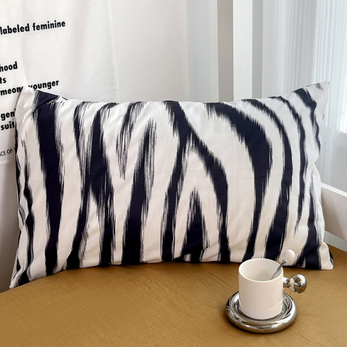 91家纺网 家纺一手货源 找家纺 昔可 2022新款开学季全棉卡通印花学生三件套 港风豹纹