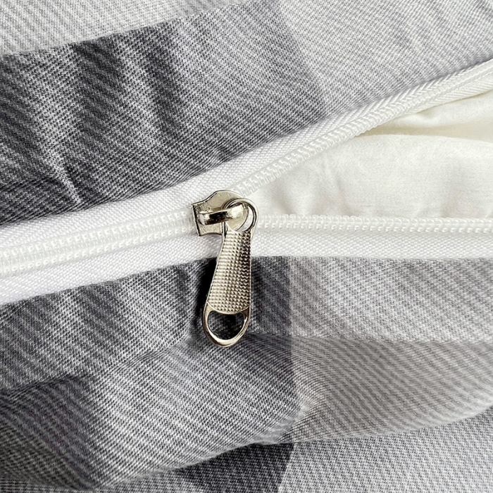 91家纺网 家纺一手货源 找家纺 昔可 2022新款开学季全棉卡通印花学生三件套 加州灰格