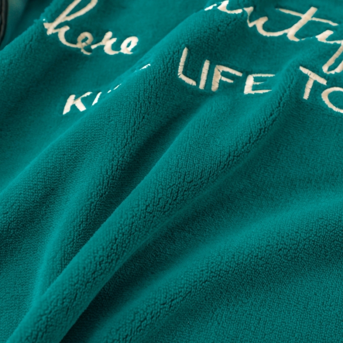 91家纺网 家纺一手货源 找家纺 优姿家纺 2022新款拼角10斤牛奶绒四件套 暗香-孔雀蓝