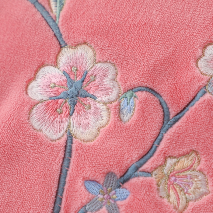 91家纺网 家纺一手货源 找家纺 优姿家纺 2022新款拼角10斤牛奶绒四件套 暗香-少女粉