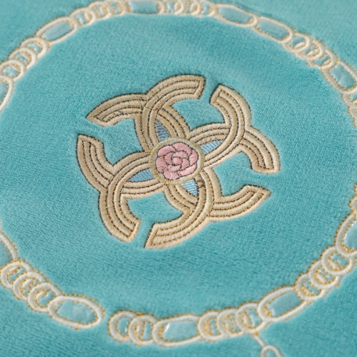 91家纺网 家纺一手货源 找家纺 优姿家纺 2022新款拼角10斤牛奶绒四件套 相约时尚-湖兰