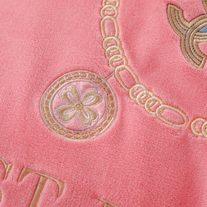 91家纺网 家纺一手货源 找家纺 优姿家纺 2022新款拼角10斤牛奶绒四件套 相约时尚-少女粉