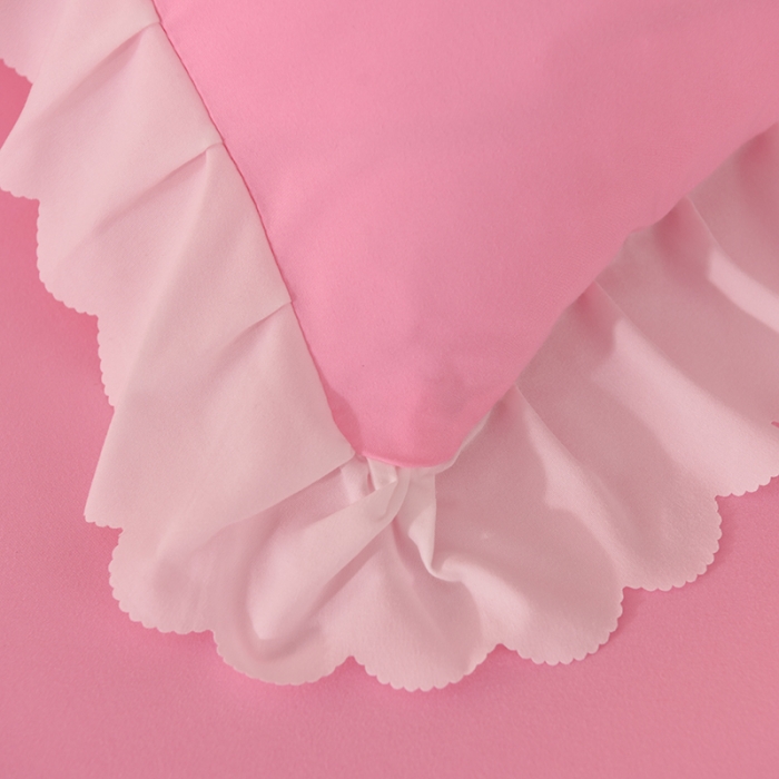 91家纺网 家纺一手货源 找家纺 梦之岛2022韩版宝贝兔系列毛巾绣四件套 宝贝兔-粉