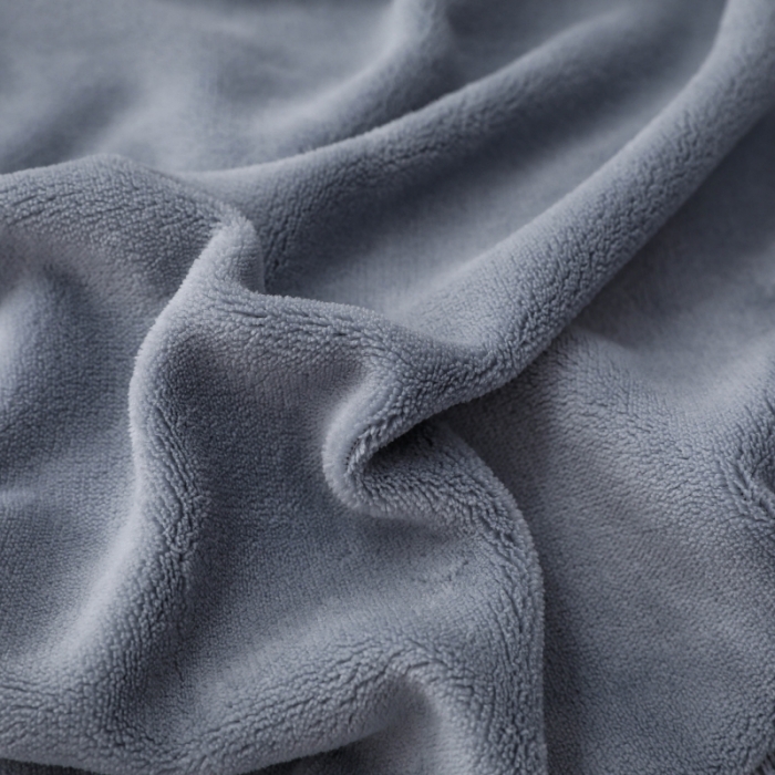 91家纺网 家纺一手货源 找家纺 优姿家纺 2022新款宽边10斤牛奶绒四件套 荷塘月色-太空灰