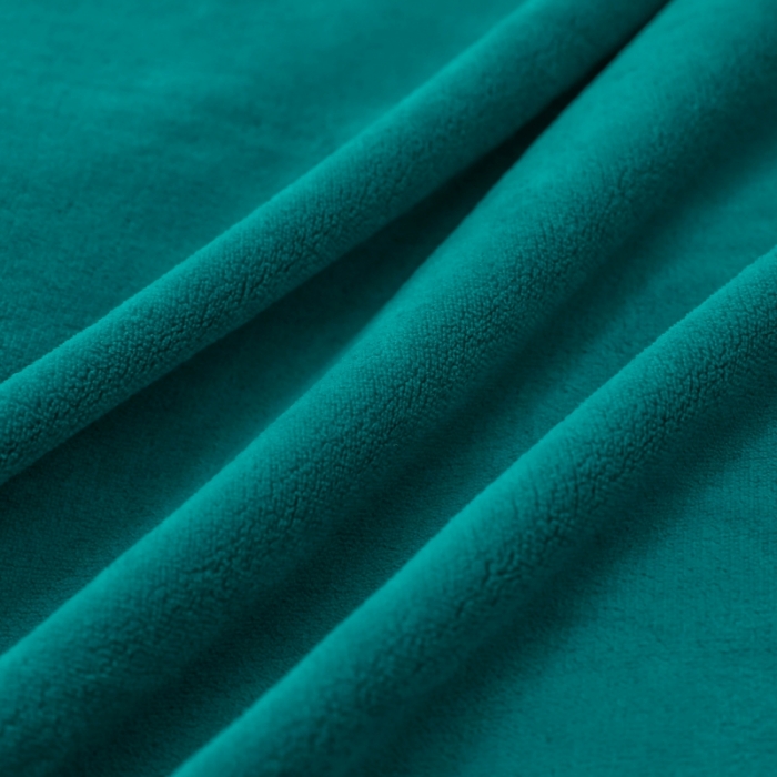 91家纺网 家纺一手货源 找家纺 优姿家纺2022新款宽边10斤牛奶绒四件套 荷塘月色-孔雀蓝