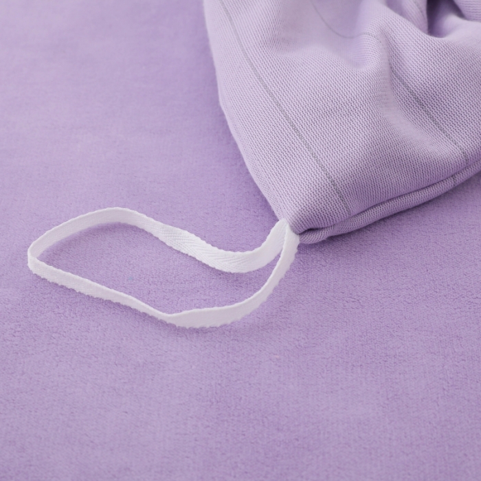 91家纺网 家纺一手货源 找家纺 优姿家纺 2022新款宽边10斤牛奶绒四件套 紫色花语-紫