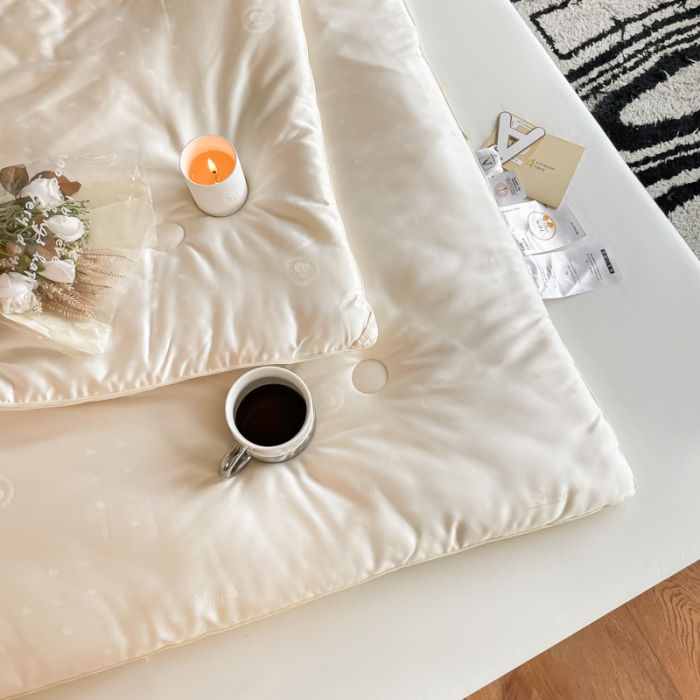 91家纺网 家纺一手货源 找家纺 A+爱家 2024新款A类冬被70%大豆被-豆语 豆语