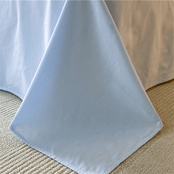 91家纺网 家纺一手货源 找家纺 棉眠2022新40支纯棉夏日pinkpower系列四件套晴空