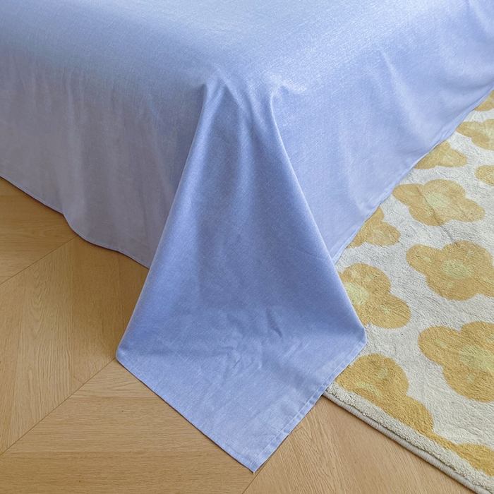 91家纺网 家纺一手货源 找家纺 感遇2022新款纯棉印花四件套 花花兔