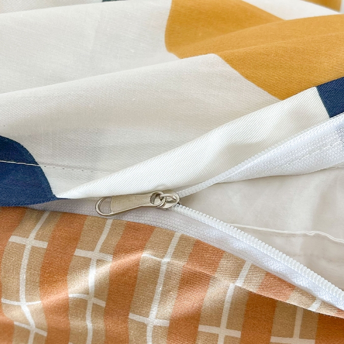 91家纺网 家纺一手货源 找家纺 感遇2022新款纯棉印花四件套 潮牌