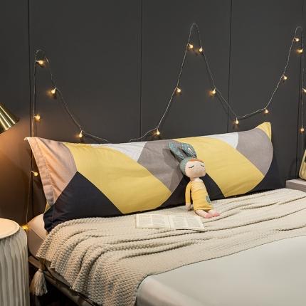 91家纺网 家纺一手货源 找家纺 (总) 简宜家居 2022新款长枕套双人长枕+枕芯全棉枕套