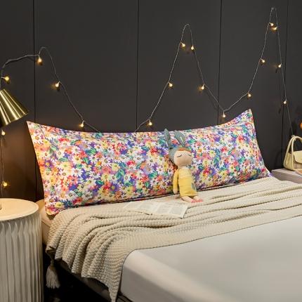 91家纺网 家纺一手货源 找家纺 (总) 简宜家居 2022新款长枕套双人长枕+枕芯全棉枕套