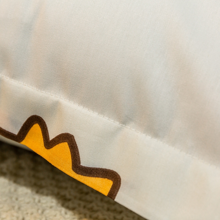 91家纺网 家纺一手货源 找家纺 简宜家居 2022新款长枕套双人长枕+枕芯全棉枕套 小可爱