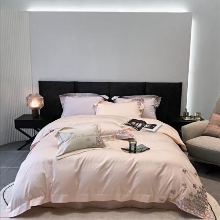 91家纺网 家纺一手货源 找家纺 总鹿班2022新款100支长绒棉刺绣集梦实拍标准会员-20