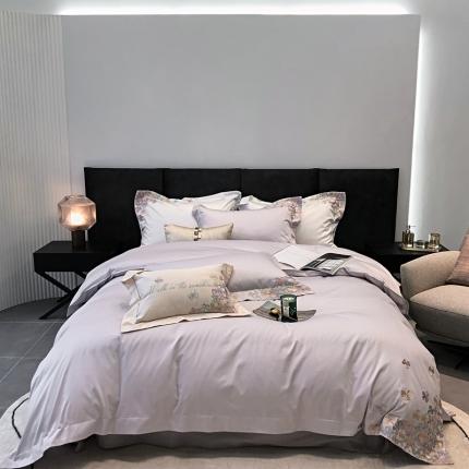 91家纺网 家纺一手货源 找家纺 总鹿班2022新款100支长绒棉刺绣集梦实拍标准会员-20