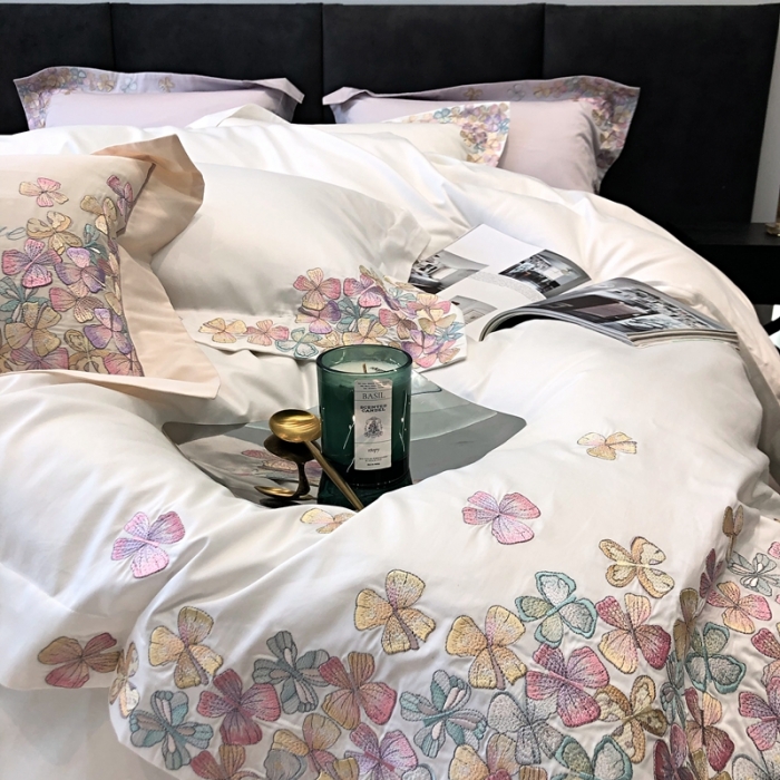 91家纺网 家纺一手货源 找家纺 总鹿班2022新款100支长绒棉刺绣集梦实拍标准会员-20