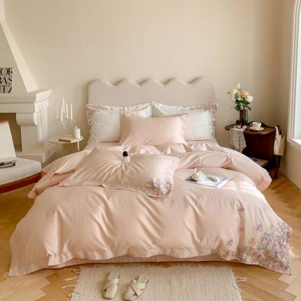 91家纺网 家纺一手货源 找家纺 总鹿班2022新款100支长绒棉刺绣集梦风格二标准会员-20