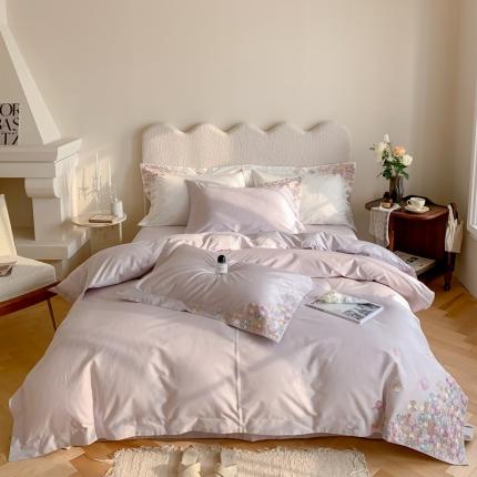 91家纺网 家纺一手货源 找家纺 总鹿班2022新款100支长绒棉刺绣集梦风格二标准会员-20