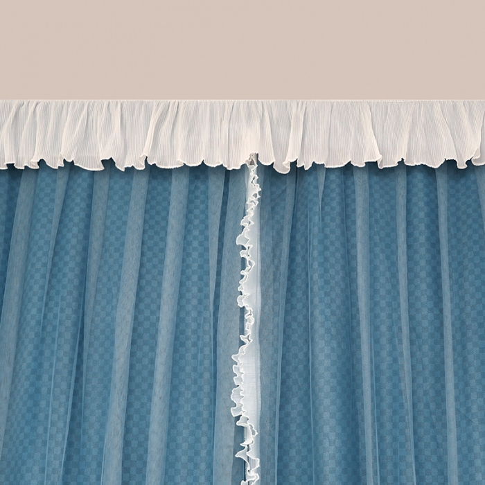 91家纺网 家纺一手货源 找家纺 总迪凡保罗蚊帐 2023新款C17铝合金导轨纯色学生蚊帐