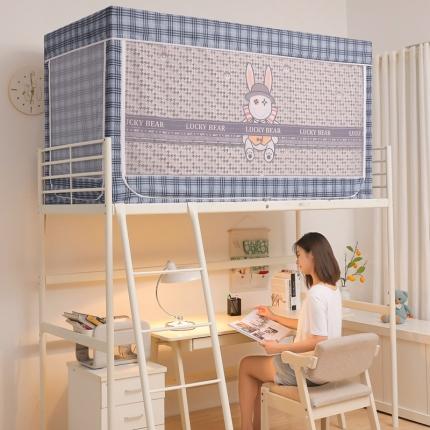 91家纺网 家纺一手货源 找家纺 总迪凡保罗蚊帐 2023新款C16数码印花遮光帘学生蚊帐