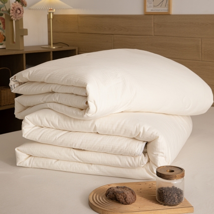 91家纺网 家纺一手货源 找家纺 2024A类原棉59%李官奇大豆纤维全棉春秋冬被 59原棉大豆被豆朴5