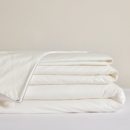 91家纺网 家纺一手货源 找家纺 2024A类母婴级100支长绒棉55大豆纤维被豆皇