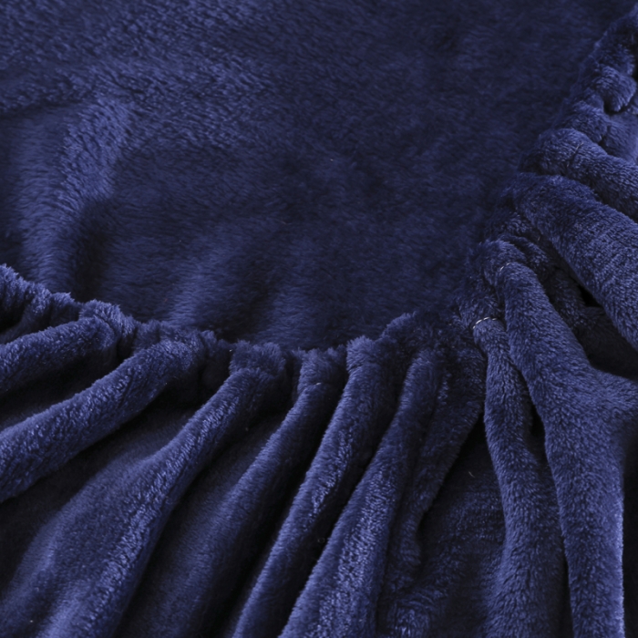 91家纺网 家纺一手货源 找家纺 （总）简爱 2025新款双面绒纯色法莱绒单床笠