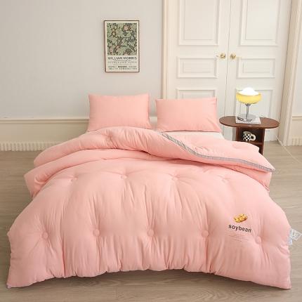 91家纺网 家纺一手货源 找家纺 （总）尊妙2022年冬被新款直播爆款立体抗菌大豆被子被芯春秋