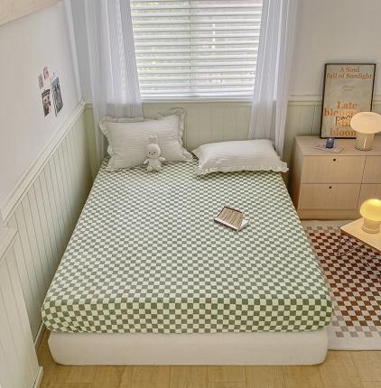 91家纺网 家纺一手货源 找家纺 （总）三朵 2022新款秋冬牛奶绒床笠