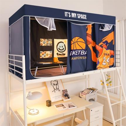 91家纺网 家纺一手货源 找家纺 （总）新太阳 2022新款学生宿舍遮光床帘蚊帐