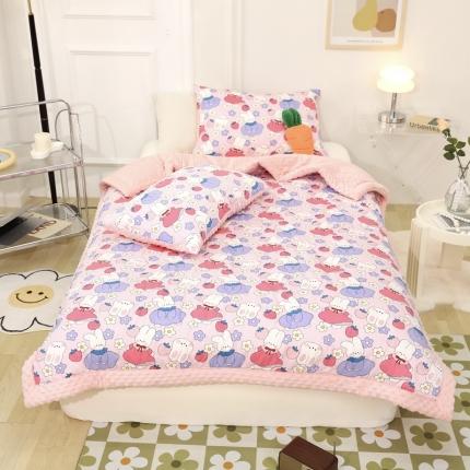 91家纺网 家纺一手货源 找家纺 （总）星期八  2022新款全棉豆豆被春秋被-系列一