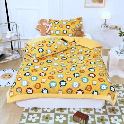 91家纺网 家纺一手货源 找家纺 （总）星期八  2022新款全棉豆豆被春秋被-系列一