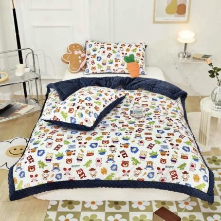 星期八  2022新款全棉豆豆被春秋被-系列一 总动员