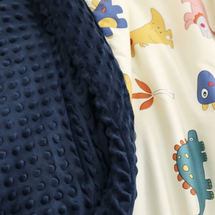 91家纺网 家纺一手货源 找家纺 星期八  2022新款全棉豆豆被春秋被-系列一 侏罗纪