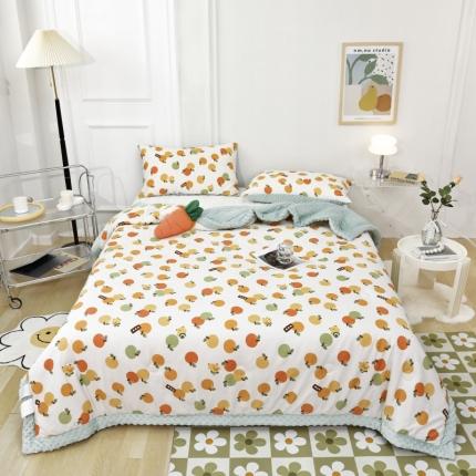 91家纺网 家纺一手货源 找家纺 （总）星期八  2022新款全棉豆豆被春秋被-系列二