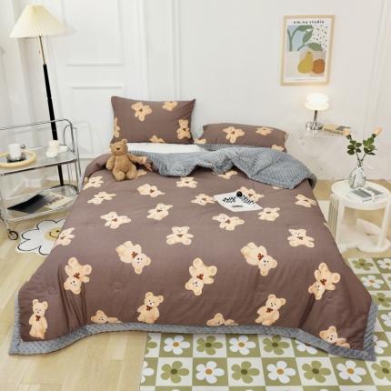 91家纺网 家纺一手货源 找家纺 （总）星期八  2022新款全棉豆豆被春秋被-系列二