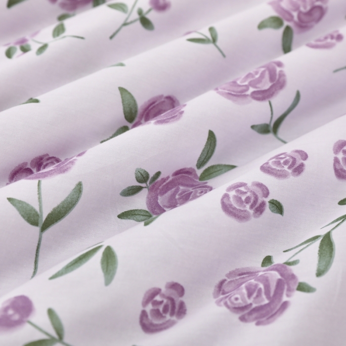 91家纺网 家纺一手货源 找家纺 星期八  2022新款全棉豆豆被春秋被-系列二 玫瑰紫