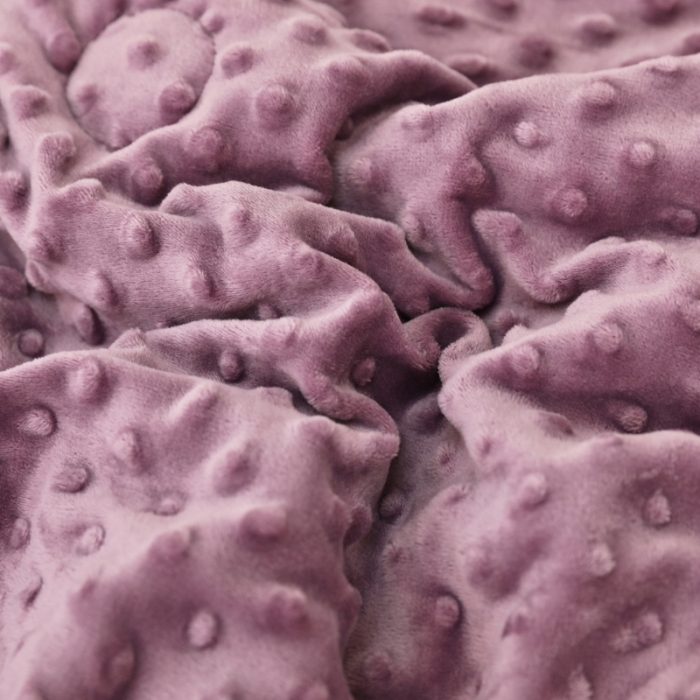 91家纺网 家纺一手货源 找家纺 星期八  2022新款全棉豆豆被春秋被-系列二 玫瑰紫