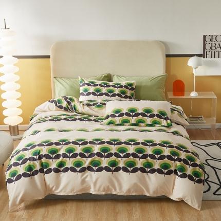 91家纺网 家纺一手货源 找家纺 怡家居 2022新款全棉印花四件套-第八批 遇见