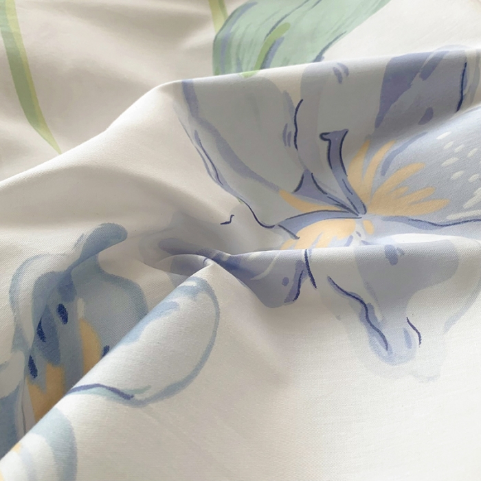 91家纺网 家纺一手货源 找家纺 怡家居 2022新款全棉印花四件套-第八批 花朵兔