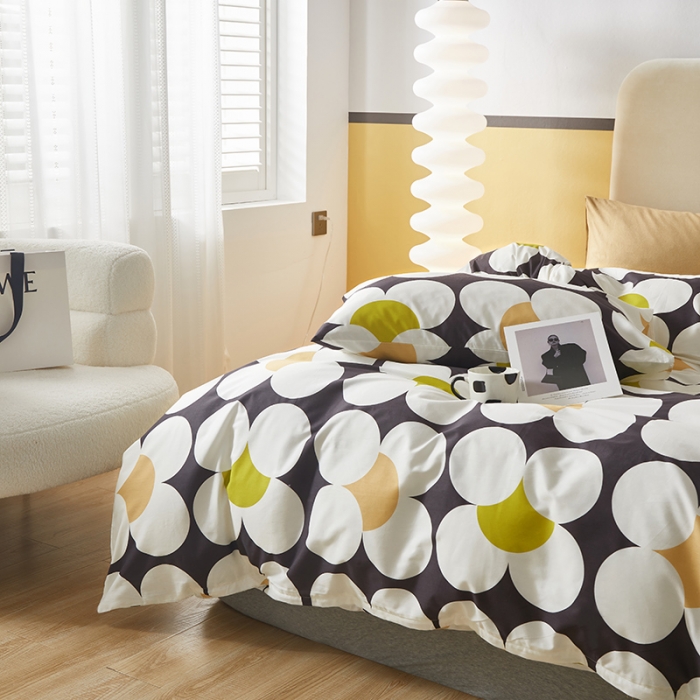 91家纺网 家纺一手货源 找家纺 怡家居 2022新款全棉印花四件套-第八批 蔓延