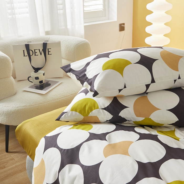 91家纺网 家纺一手货源 找家纺 怡家居 2022新款全棉印花四件套-第八批 蔓延