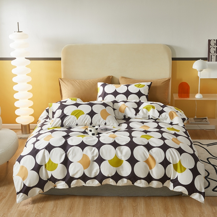 91家纺网 家纺一手货源 找家纺 怡家居 2022新款全棉印花四件套-第八批 蔓延