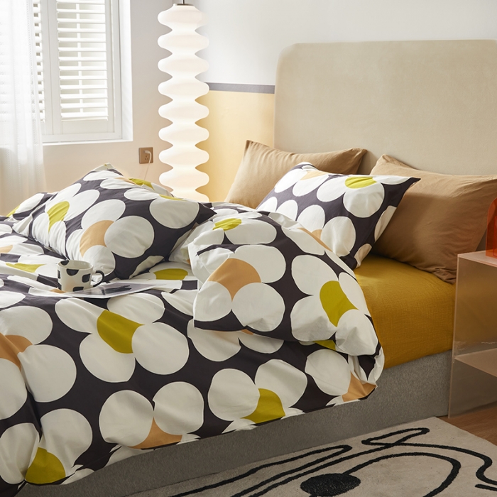 91家纺网 家纺一手货源 找家纺 怡家居 2022新款全棉印花四件套-第八批 蔓延