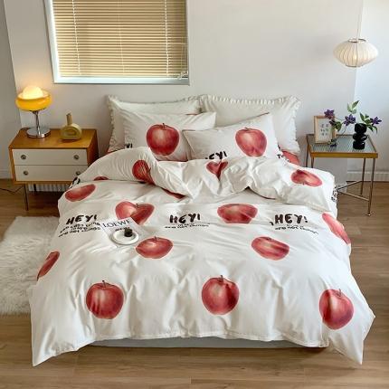 怡家居 2022新款全棉印花四件套-第八批 平安果