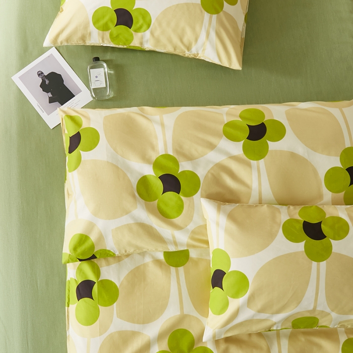 91家纺网 家纺一手货源 找家纺 怡家居 2022新款全棉印花四件套-第八批 清逸